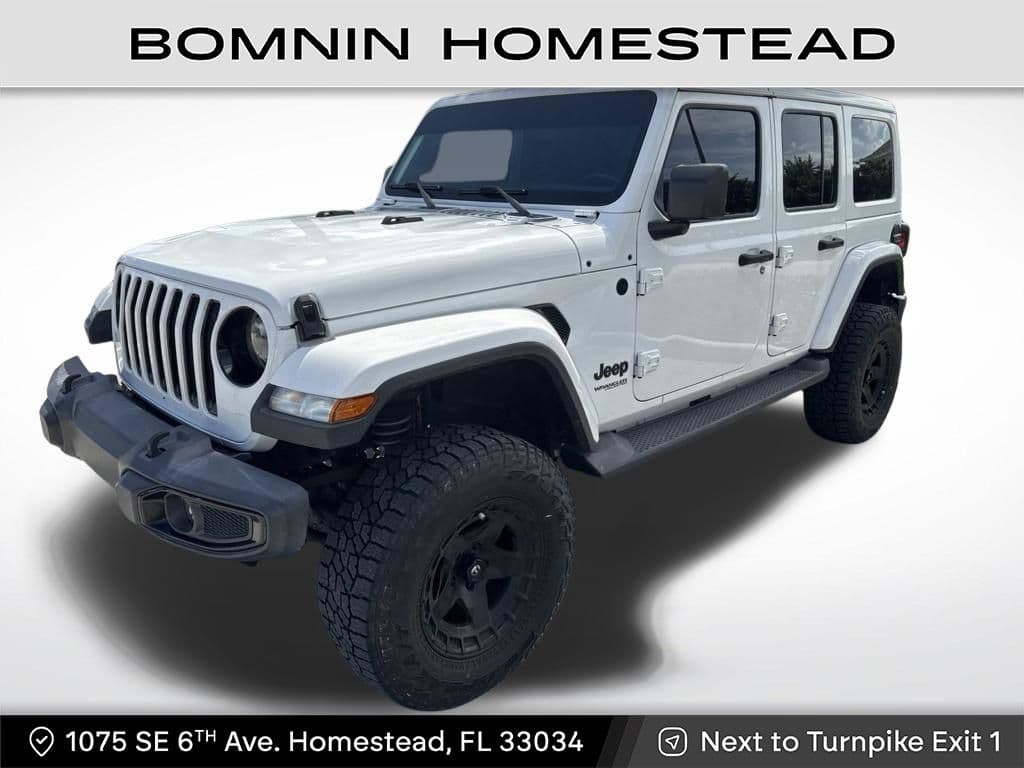 2021 Jeep Wrangler Unlimited Sahara Altitude — photo 1 of 5