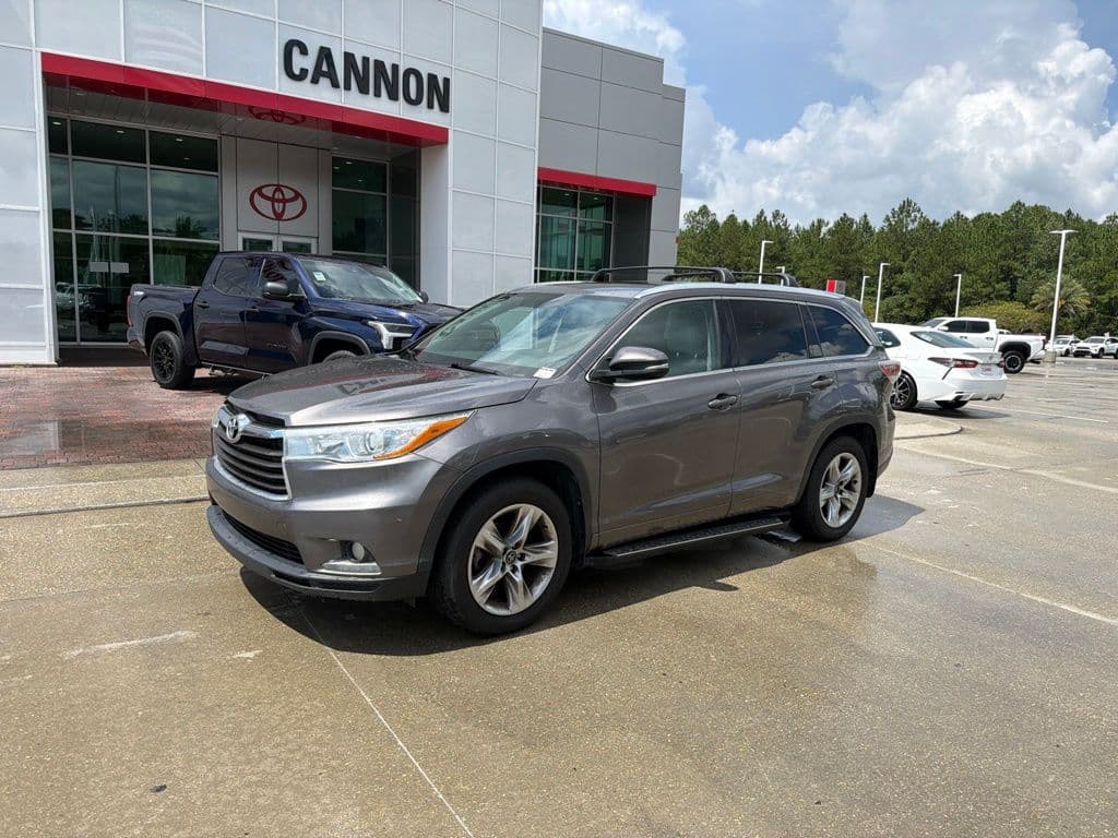 2016 Toyota Highlander Limited — photo 1 of 8