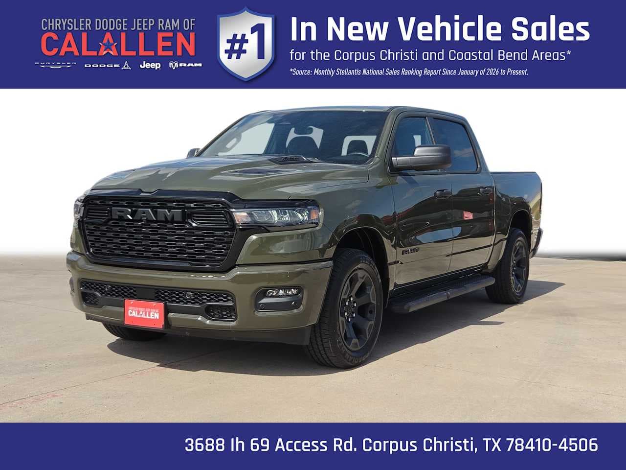 2026 RAM 1500 Express Crew Cab 4x4 5'7 Box — photo 1 of 43