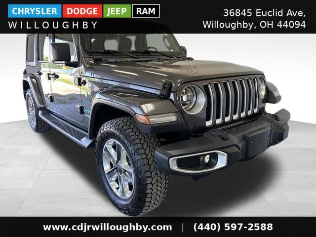 2020 Jeep Wrangler Unlimited Sahara — photo 1 of 37