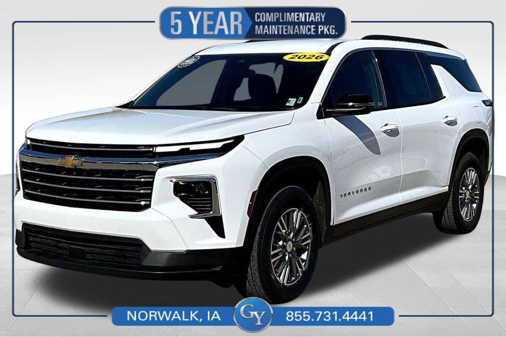 2026 Chevrolet Traverse FWD LT — photo 1 of 37