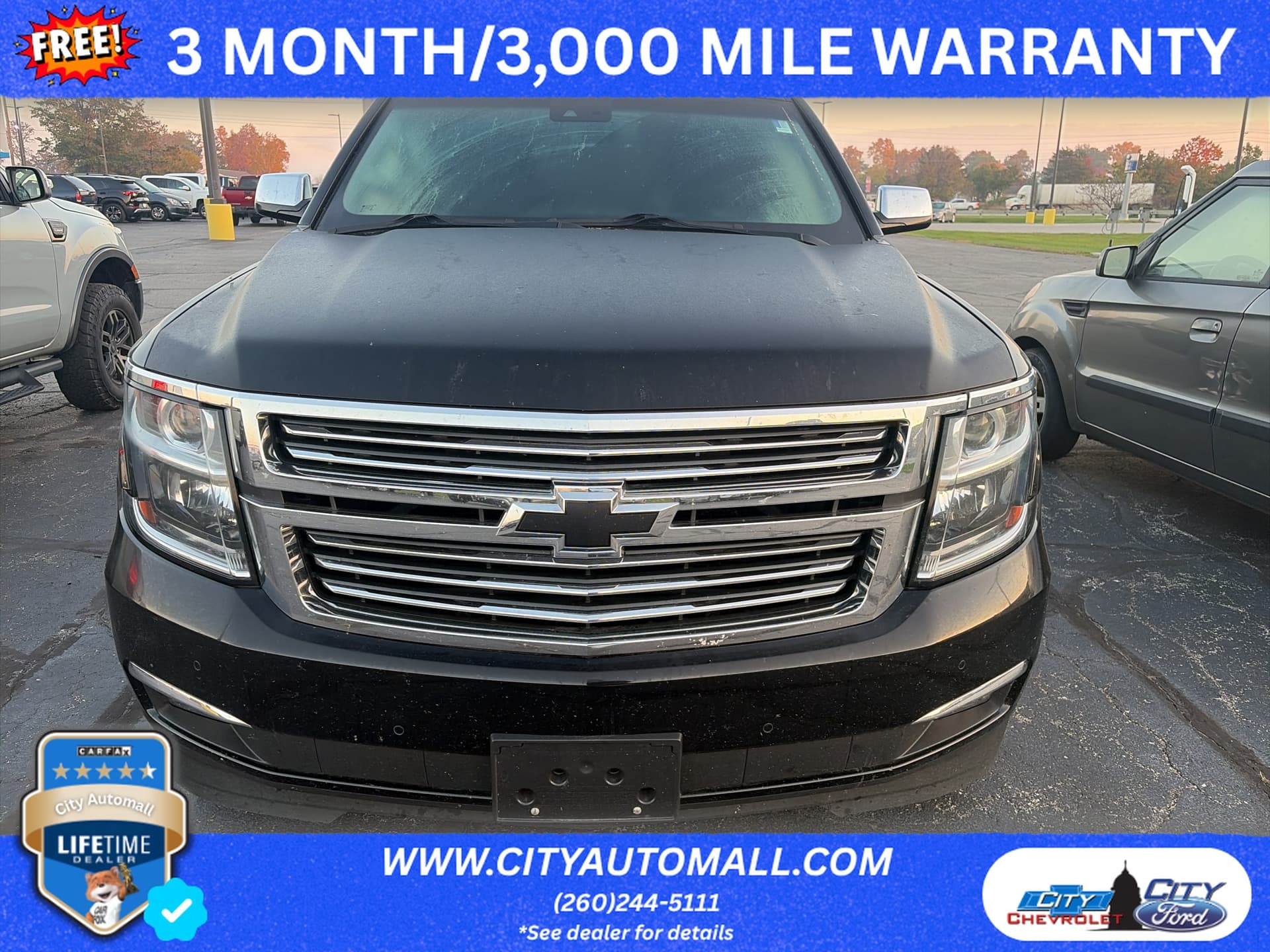 2016 Chevrolet Tahoe LTZ — photo 1 of 5