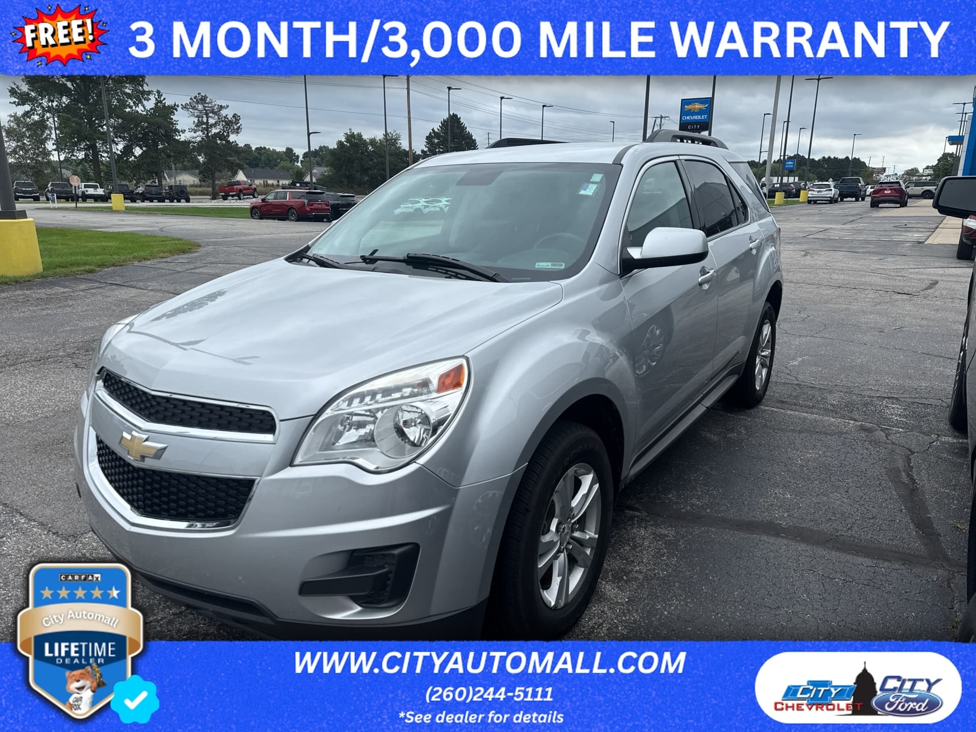2013 Chevrolet Equinox LT — photo 1 of 5