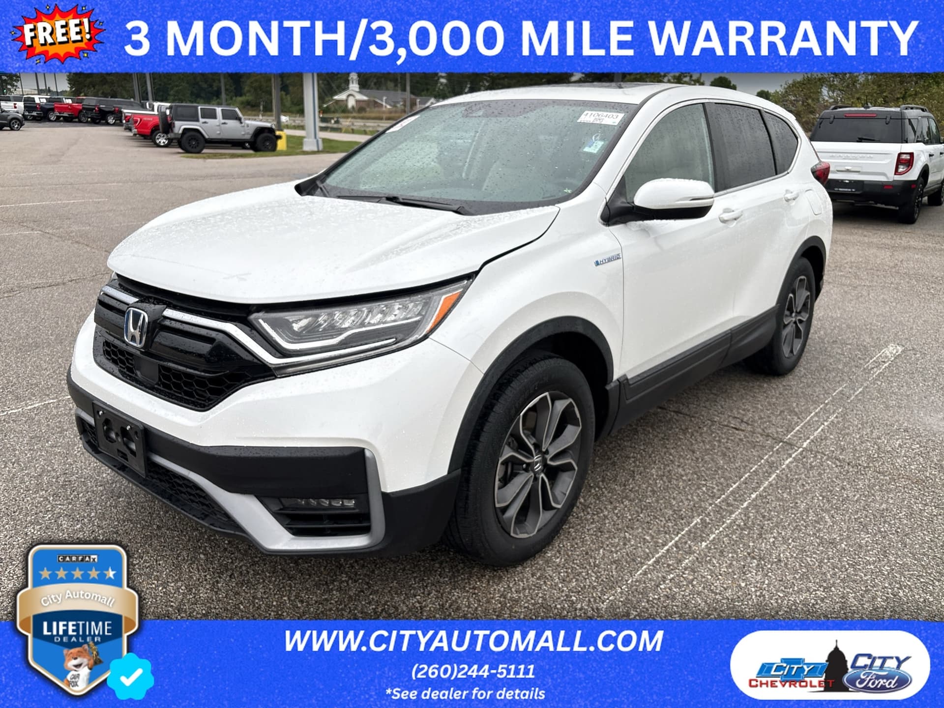 2021 Honda CR-V Hybrid EX — photo 1 of 7