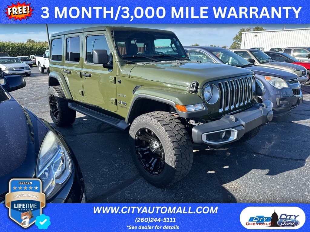 2021 Jeep Wrangler Unlimited Sahara — photo 1 of 6