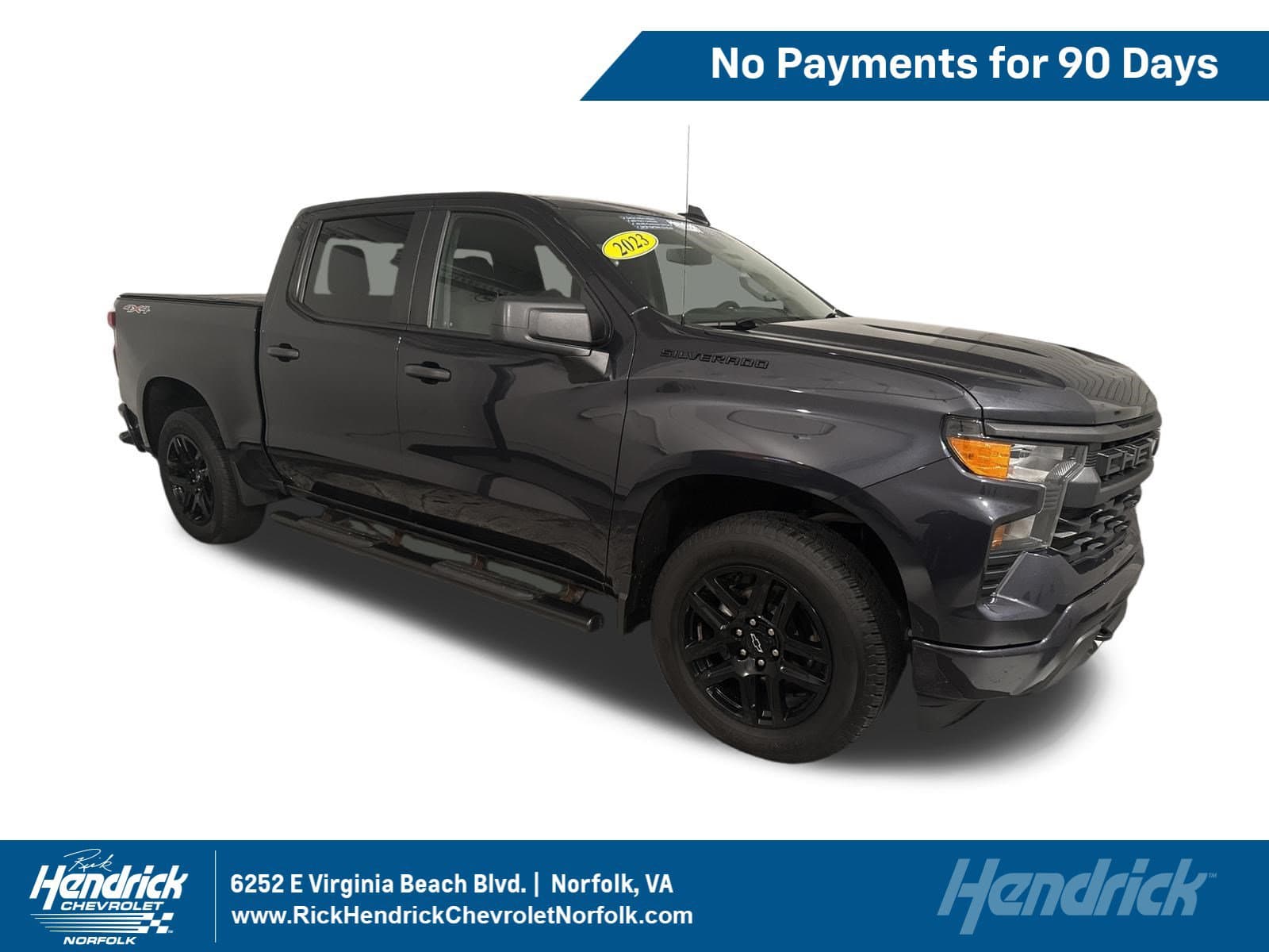 2023 Chevrolet Silverado 1500 Custom — photo 1 of 36