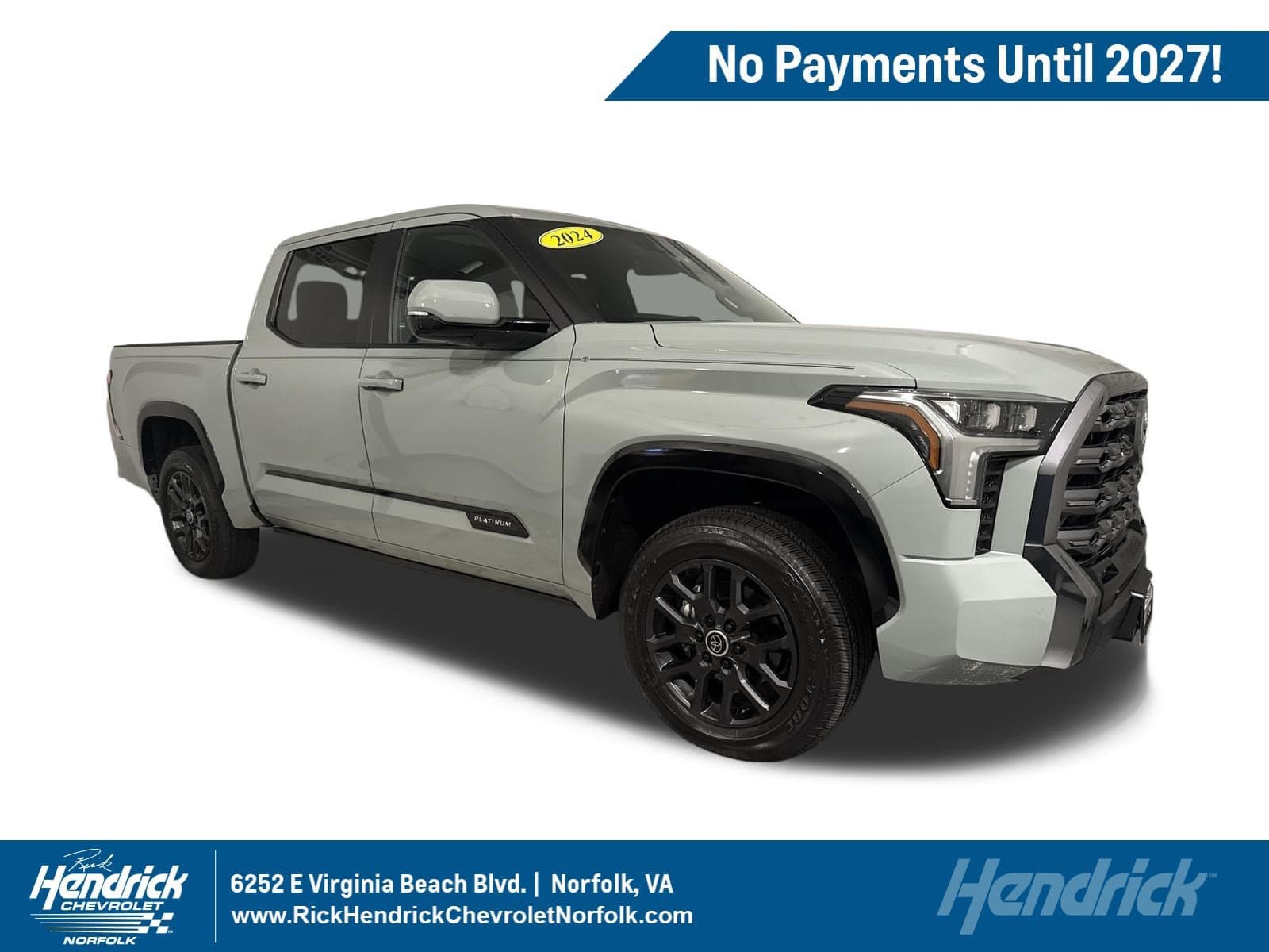 2024 Toyota Tundra 4WD Platinum — photo 1 of 38