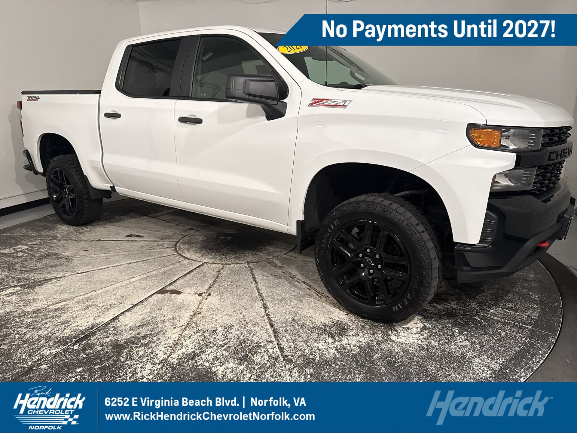 2021 Chevrolet Silverado 1500 Custom Trail Boss — photo 1 of 36