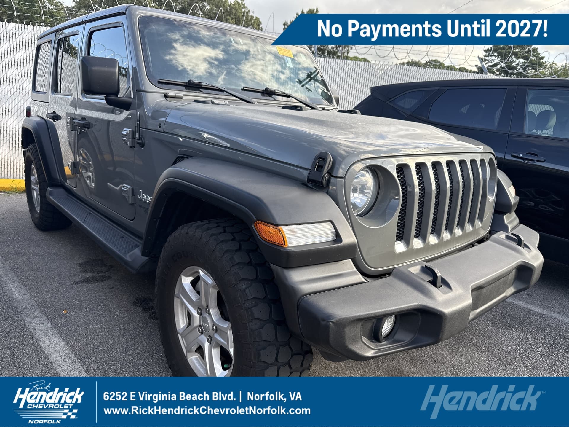 2021 Jeep Wrangler Unlimited Sport S — photo 1 of 3