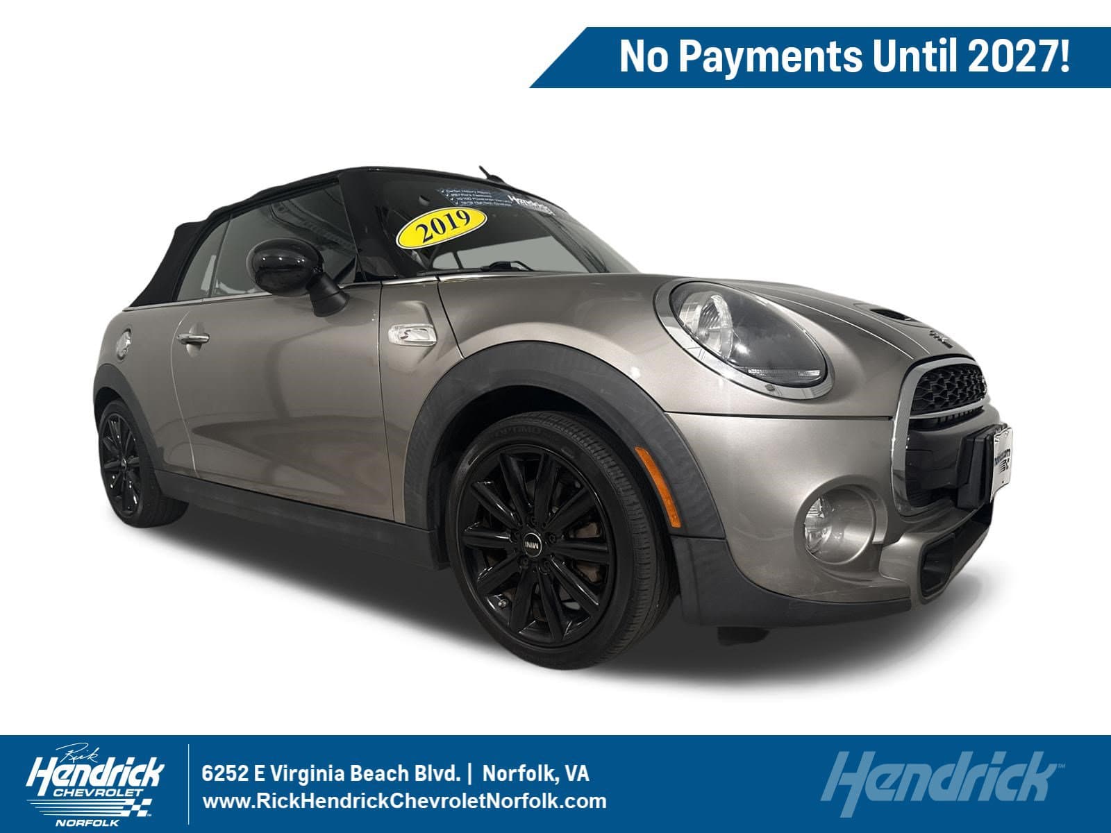 2019 Mini Convertible Cooper S — photo 1 of 37