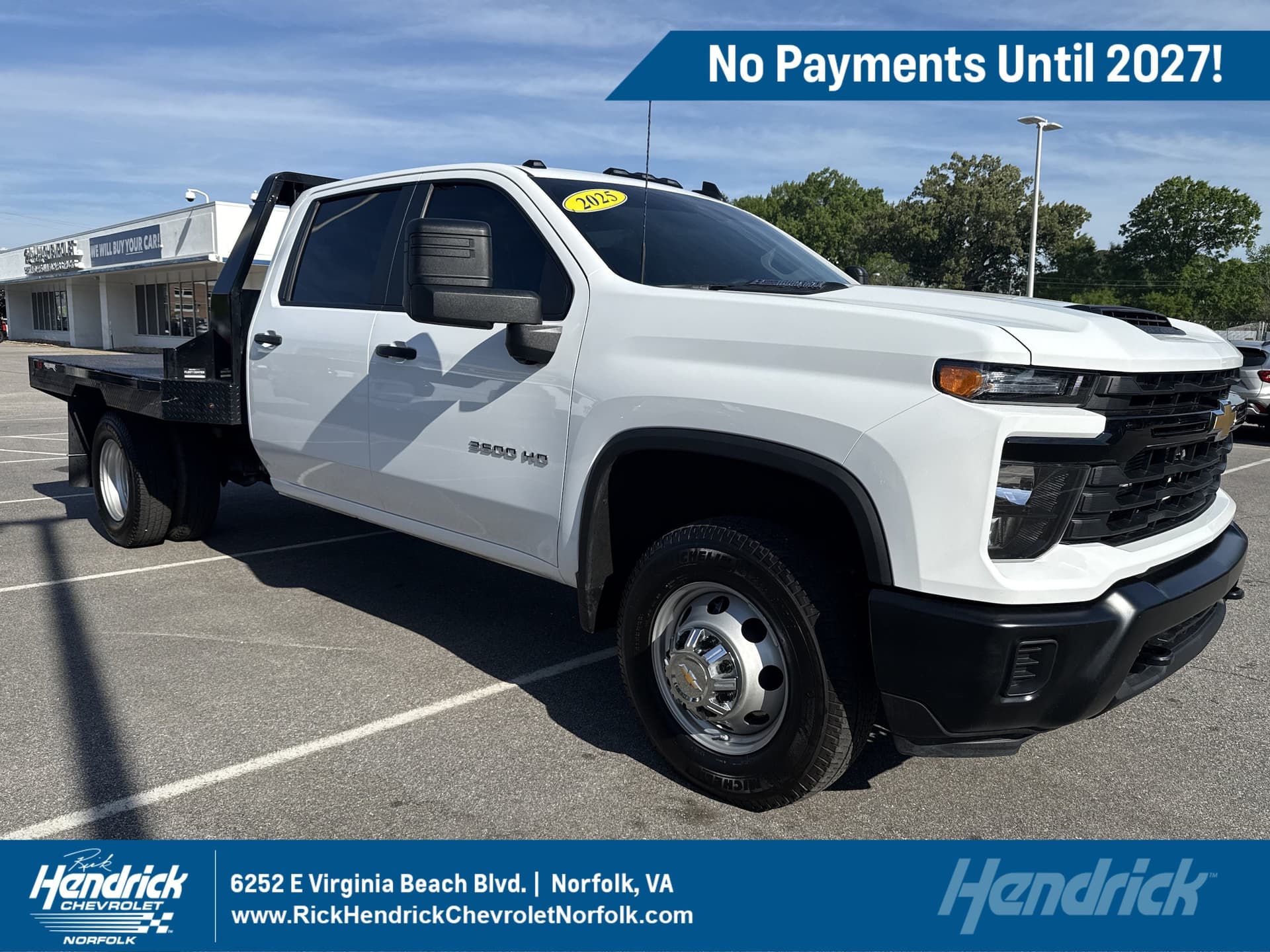 2025 Chevrolet Silverado 3500HD CC Work Truck — photo 1 of 37