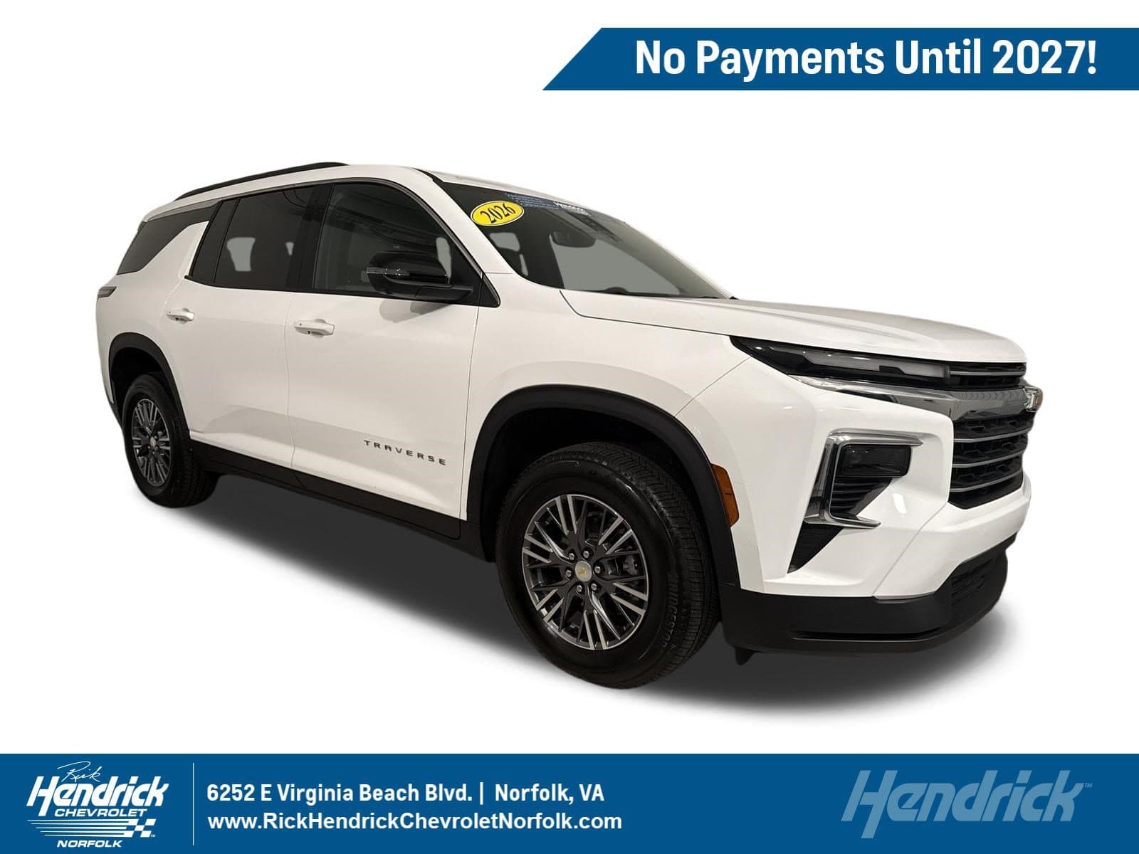 2026 Chevrolet Traverse FWD LT — photo 1 of 38