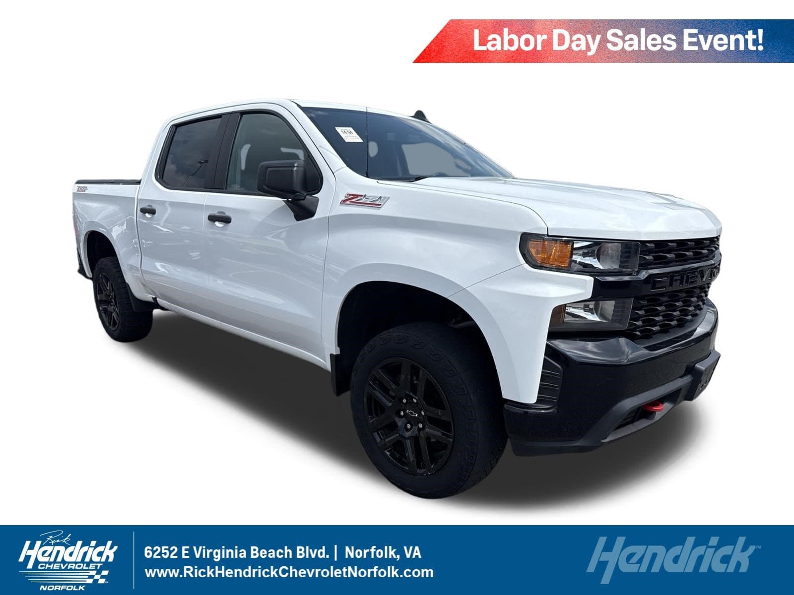 2021 Chevrolet Silverado 1500 Custom Trail Boss — photo 1 of 3