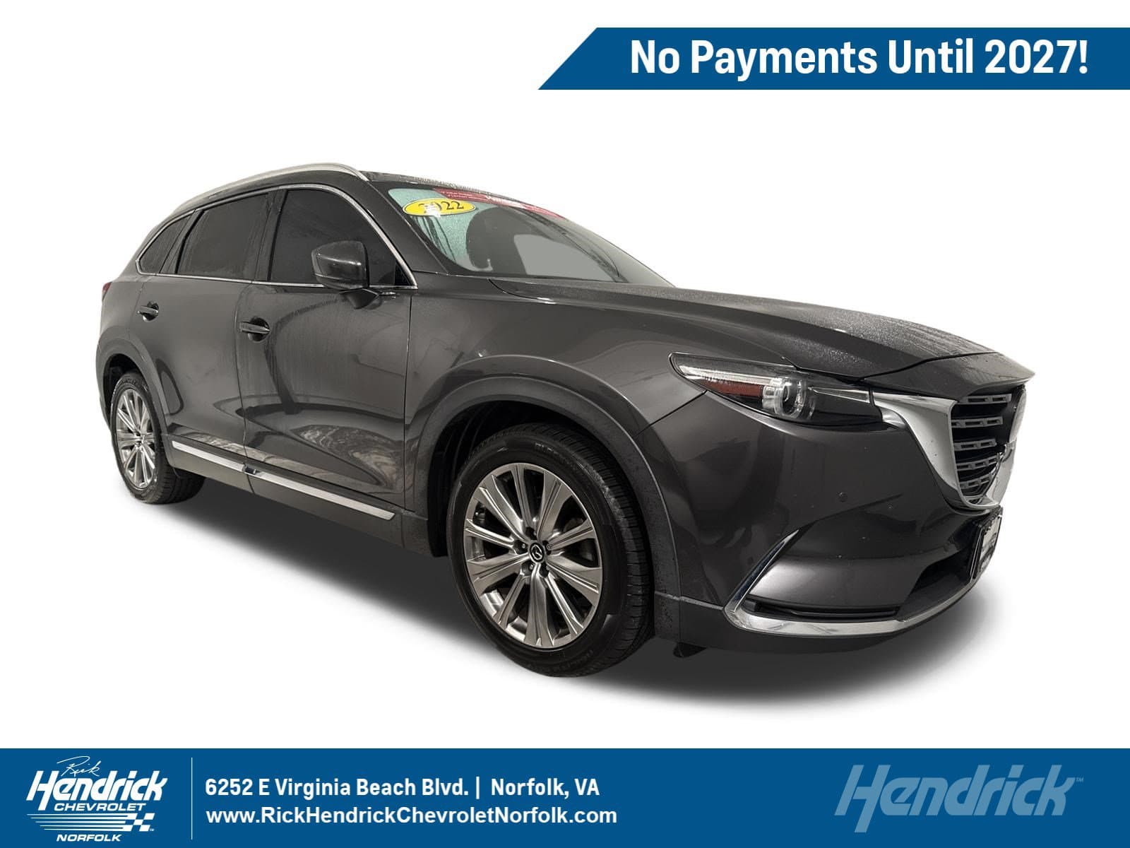 2022 Mazda CX-9 Signature — photo 1 of 38