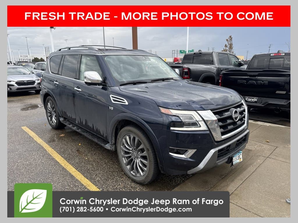 2021 Nissan Armada Platinum — photo 1 of 17