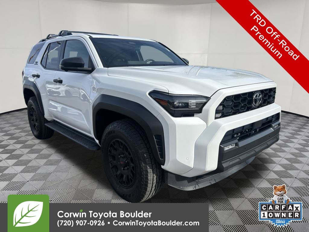 2025 Toyota 4Runner TRD Off Road Premium — photo 1 of 31