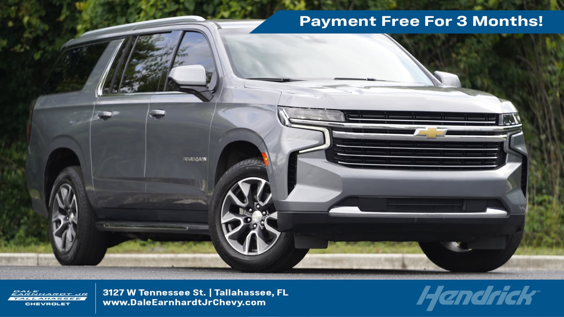 2021 Chevrolet Suburban LT — photo 1 of 50
