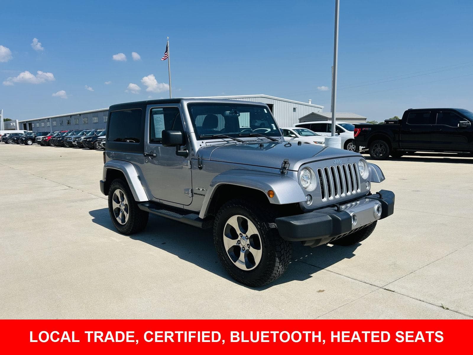2017 Jeep Wrangler Sahara — photo 1 of 32