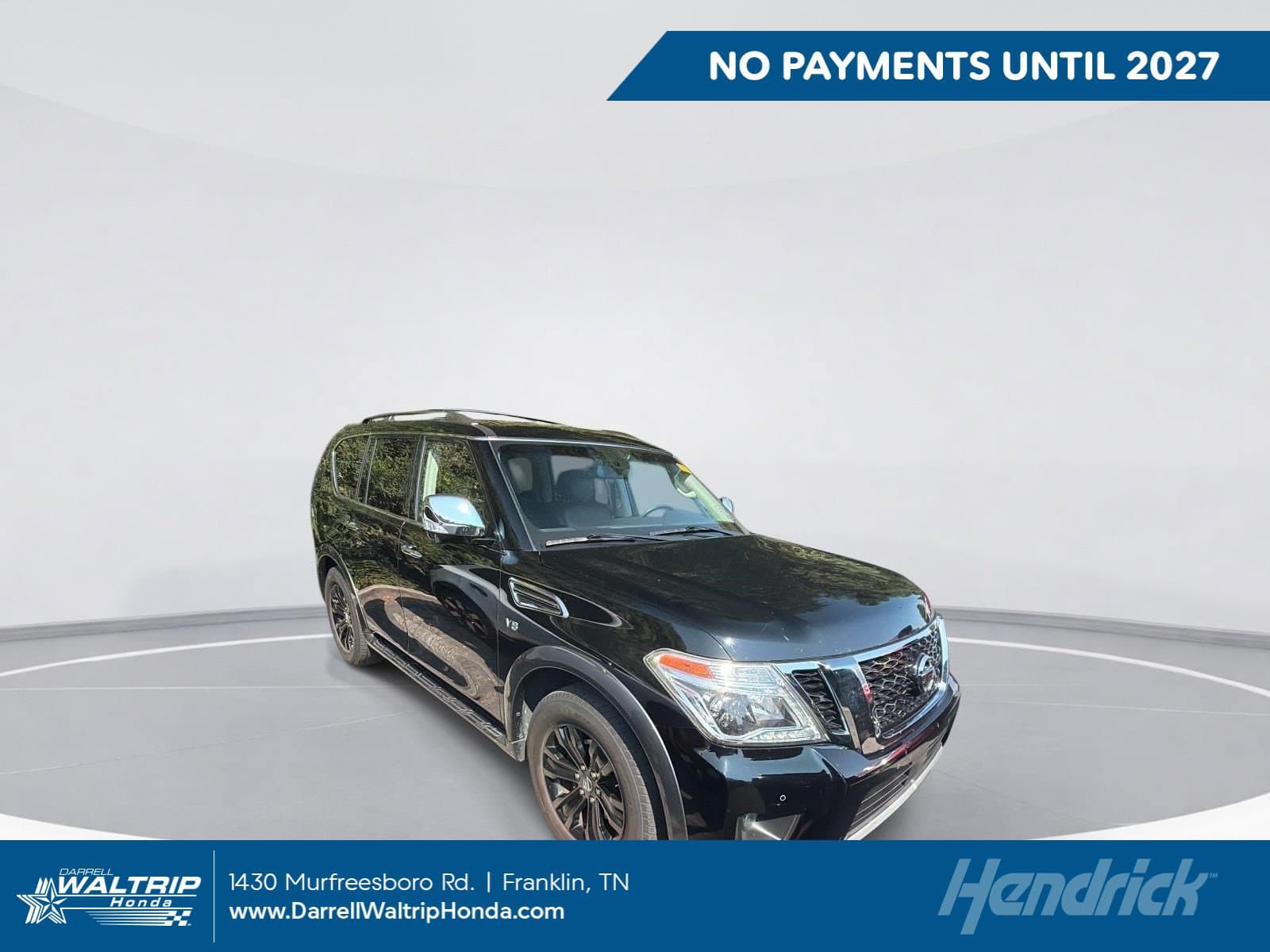 2017 Nissan Armada Platinum — photo 1 of 21