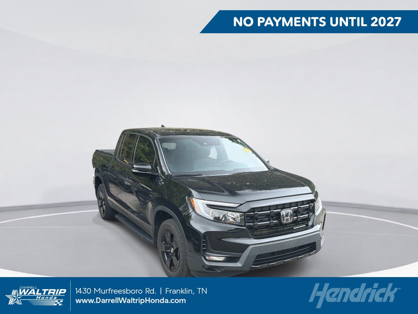 2024 Honda Ridgeline Black Edition — photo 1 of 21