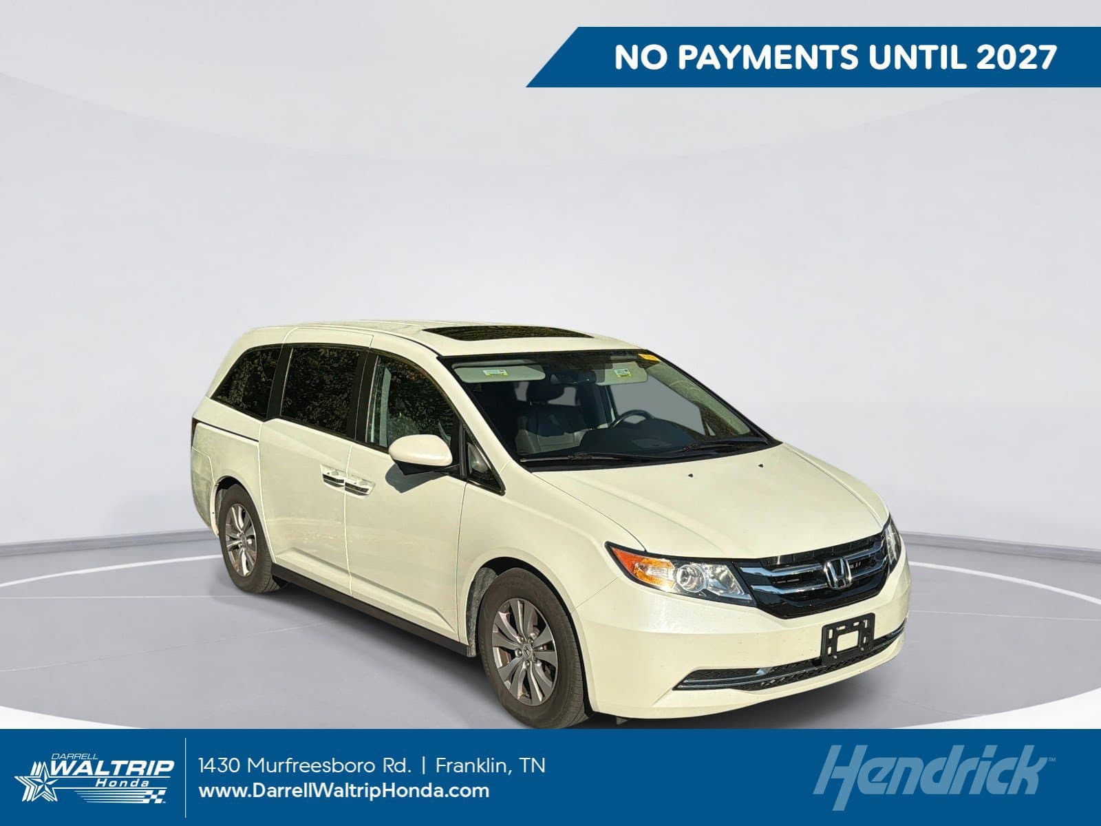 2017 Honda Odyssey EX-L — photo 1 of 21