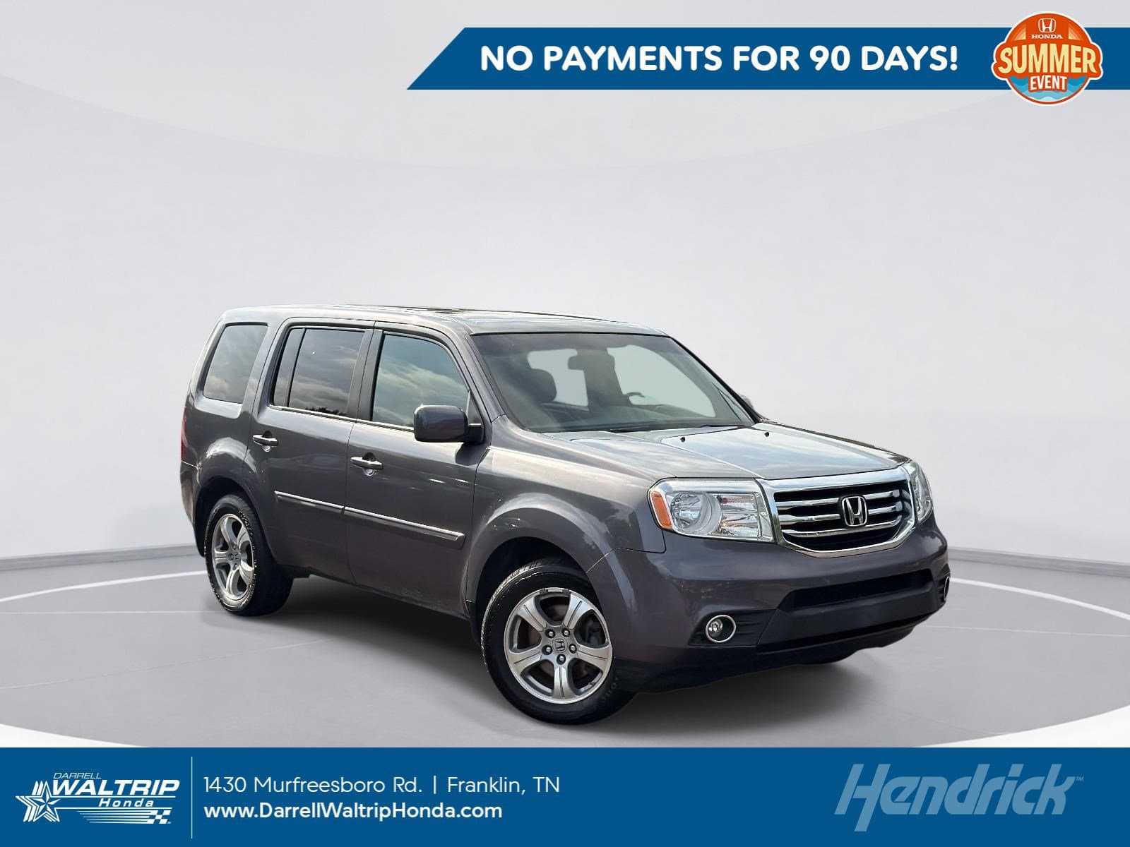 2015 Honda Pilot EX-L — photo 1 of 41