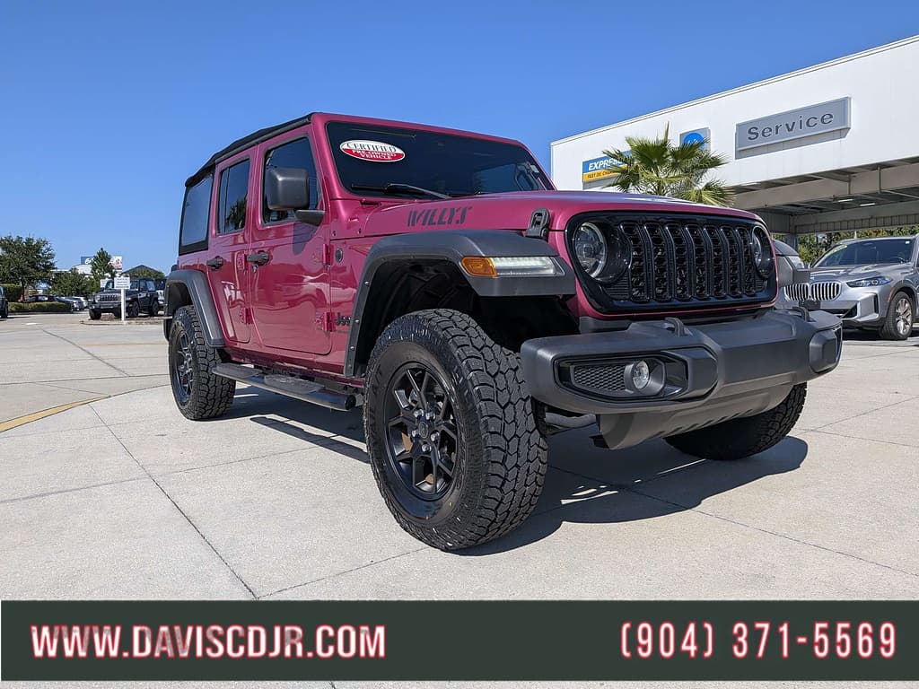 2024 Jeep Wrangler Willys — photo 1 of 33