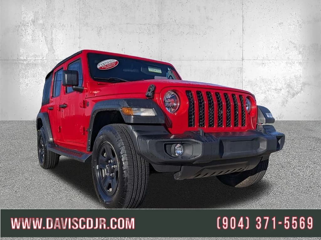 2024 Jeep Wrangler Sport — photo 1 of 34