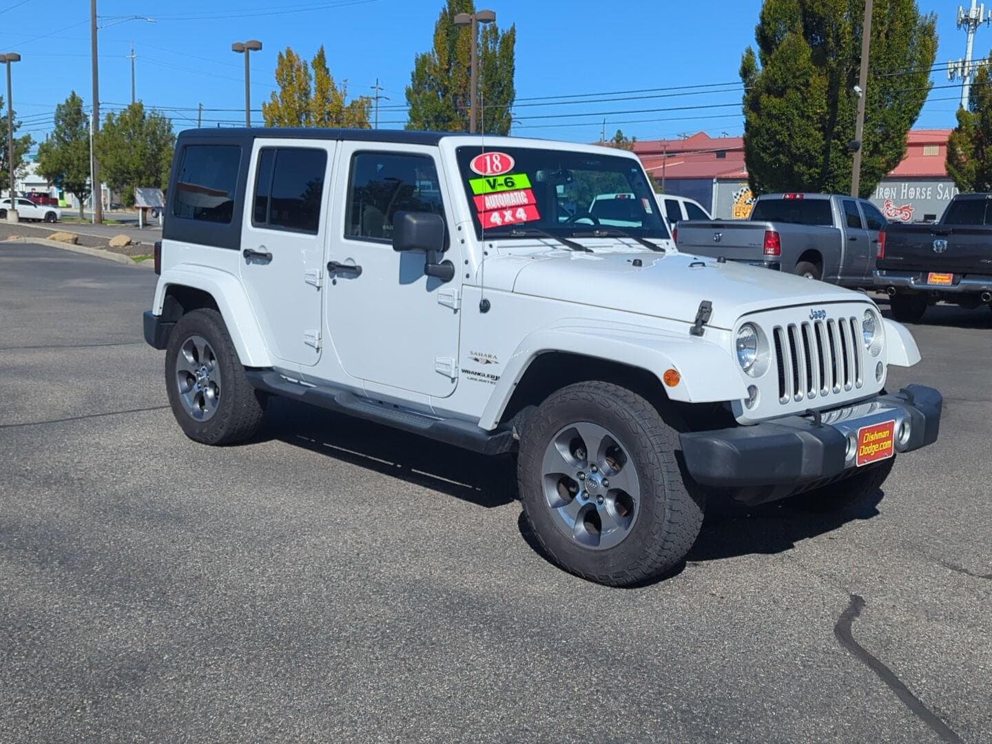 2018 Jeep Wrangler JK Unlimited Sahara — photo 1 of 21