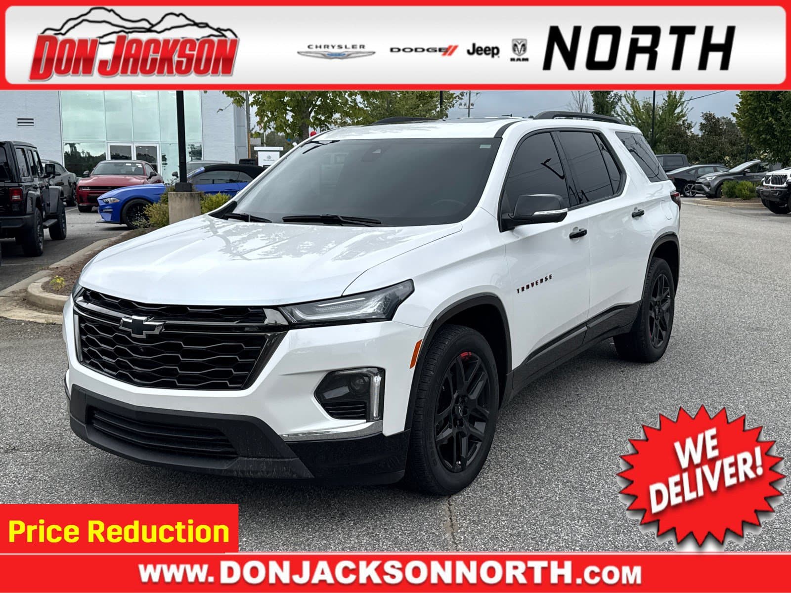 2022 Chevrolet Traverse Premier — photo 1 of 36