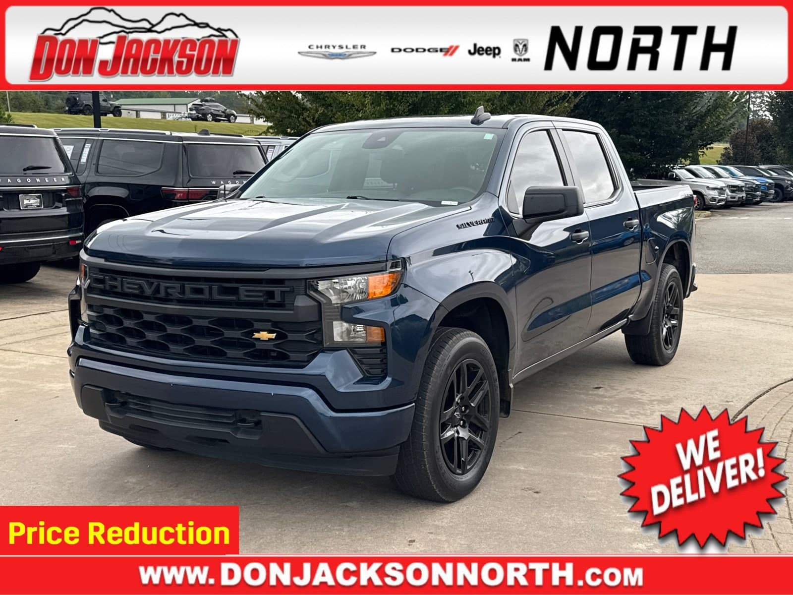 2023 Chevrolet Silverado 1500 Custom — photo 1 of 31