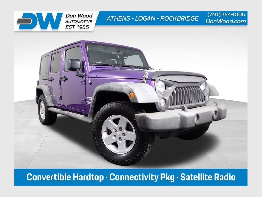 2017 Jeep Wrangler Unlimited Sport — photo 1 of 38