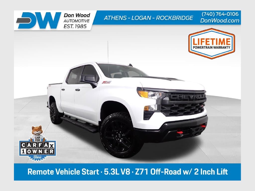 2025 Chevrolet Silverado 1500 Custom Trail Boss — photo 1 of 45