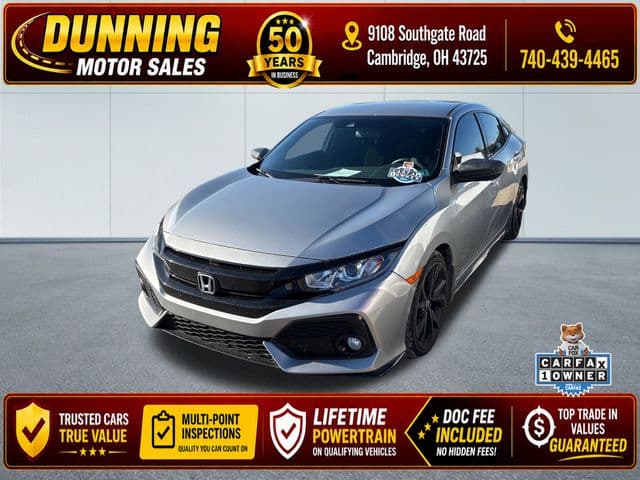 2019 Honda Civic Hatchback Sport — photo 1 of 11