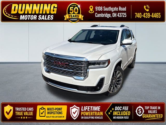 2020 GMC Acadia Denali — photo 1 of 30