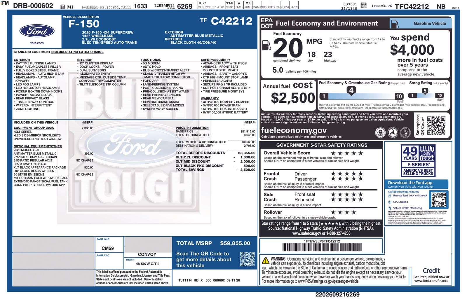 2026 Ford F-150 XLT — photo 1 of 8