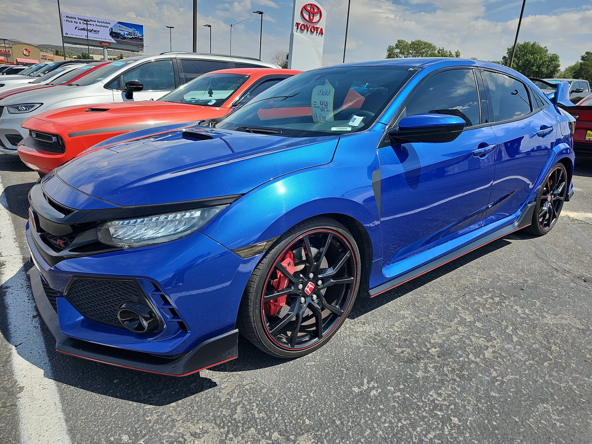 2019 Honda Civic Type R TOUR — photo 1 of 5