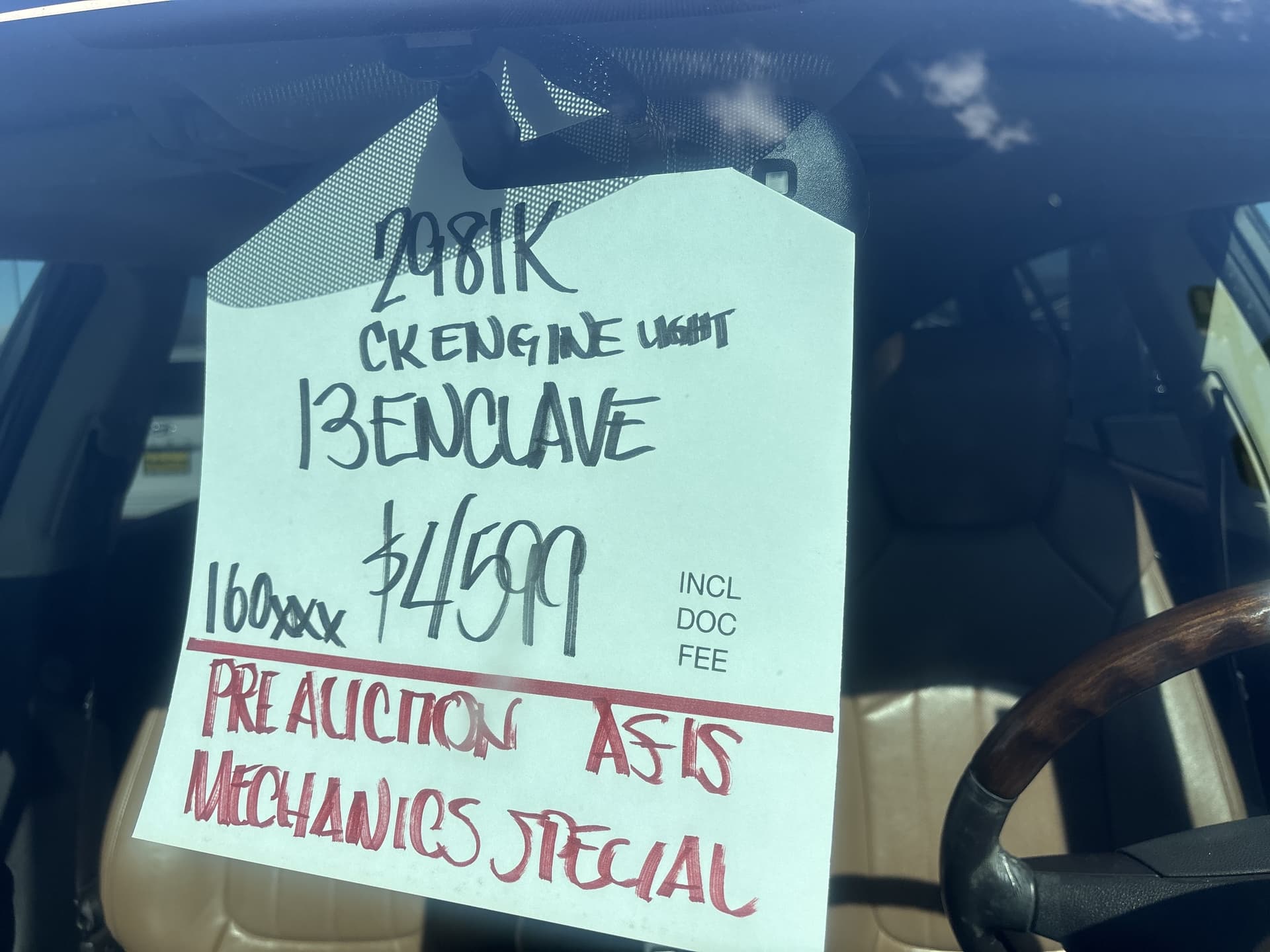 2013 Buick Enclave Base — photo 1 of 4