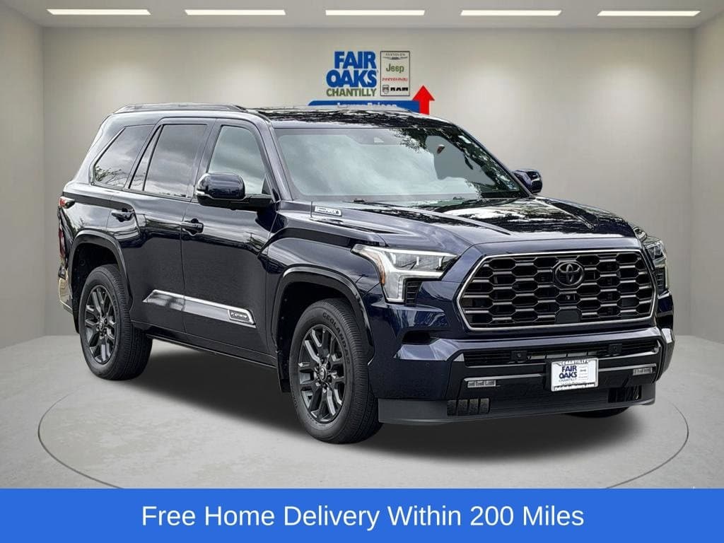 2025 Toyota Sequoia Platinum — photo 1 of 36
