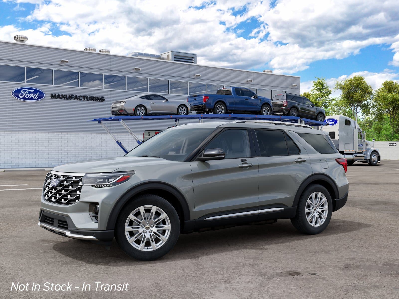 2027 Ford Explorer Platinum — photo 1 of 31