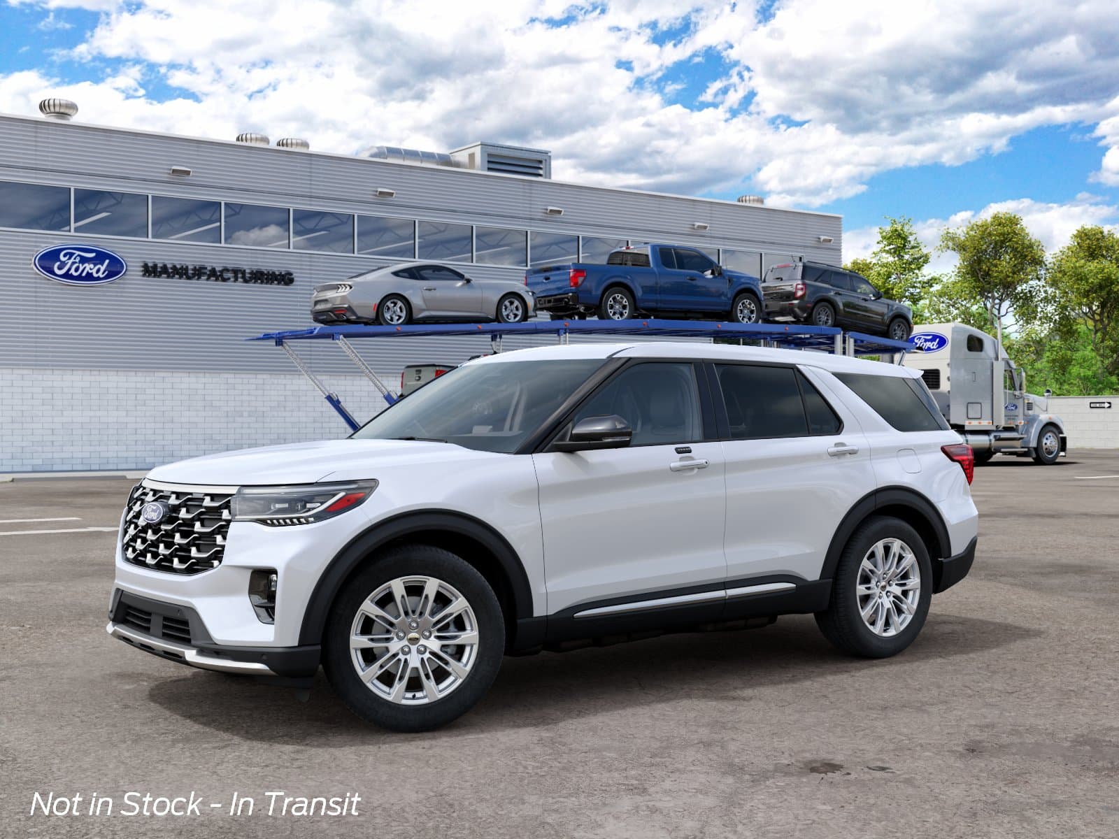 2027 Ford Explorer Platinum — photo 1 of 31