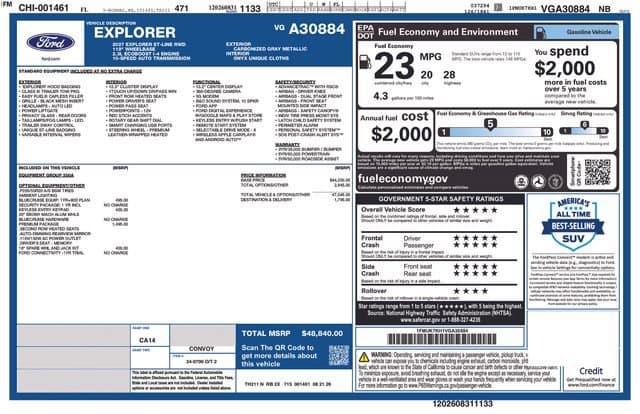 2027 Ford Explorer ST-Line — photo 1 of 31