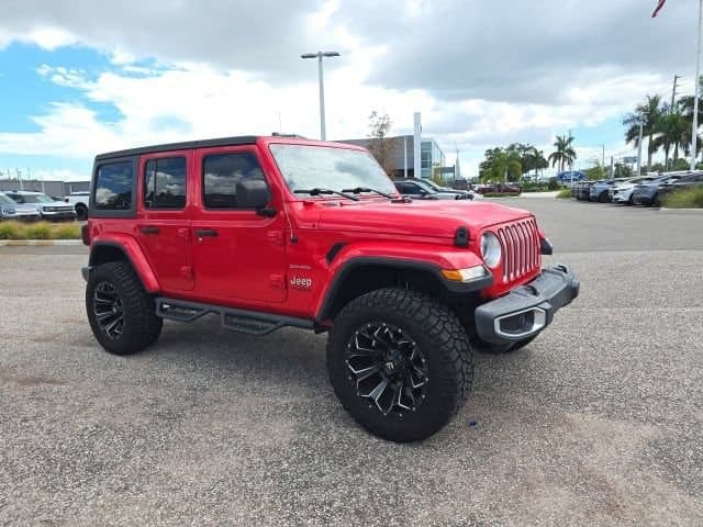 2020 Jeep Wrangler Unlimited Sahara — photo 1 of 17