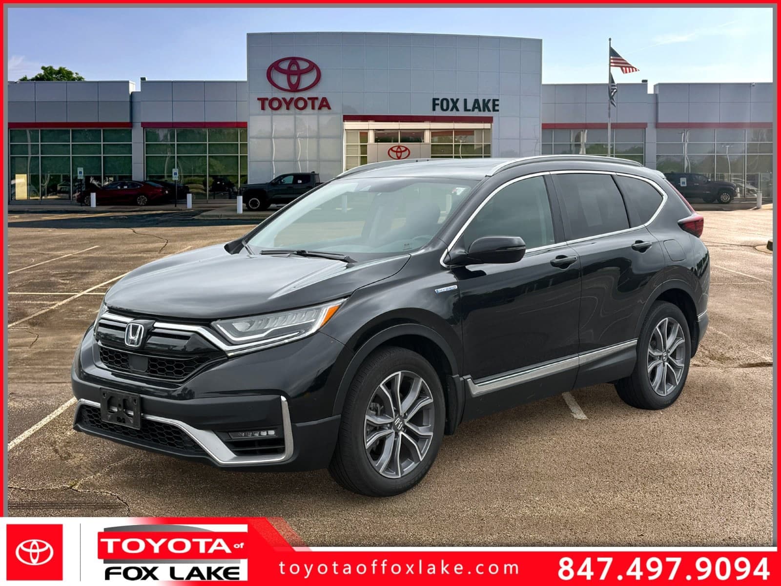 2021 Honda CR-V Hybrid Touring — photo 1 of 34