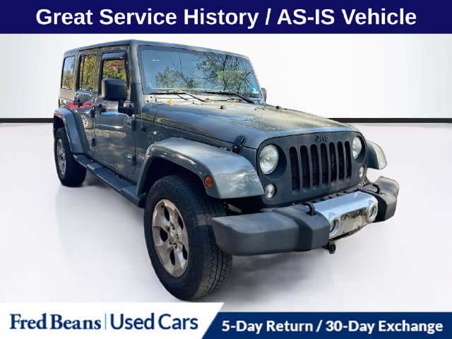 2014 Jeep Wrangler Unlimited Sahara — photo 1 of 22