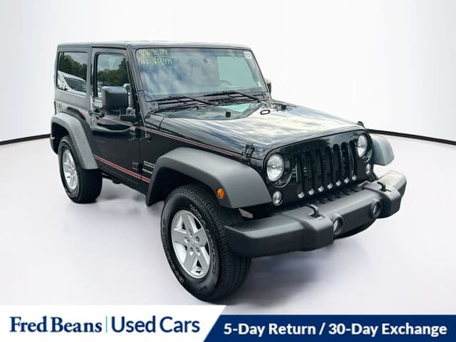 2017 Jeep Wrangler Sport — photo 1 of 23