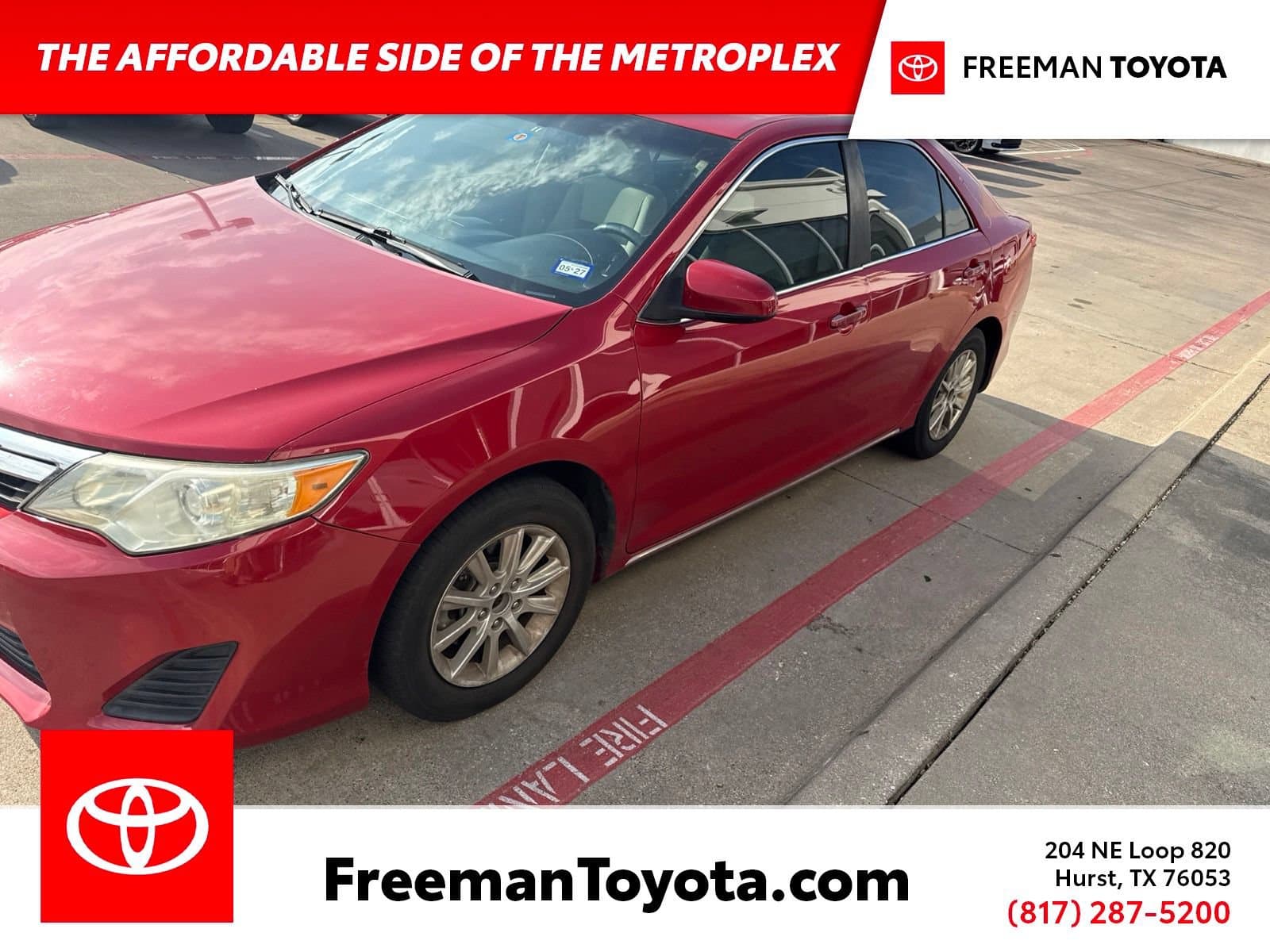 2012 Toyota Camry LE — photo 1 of 9