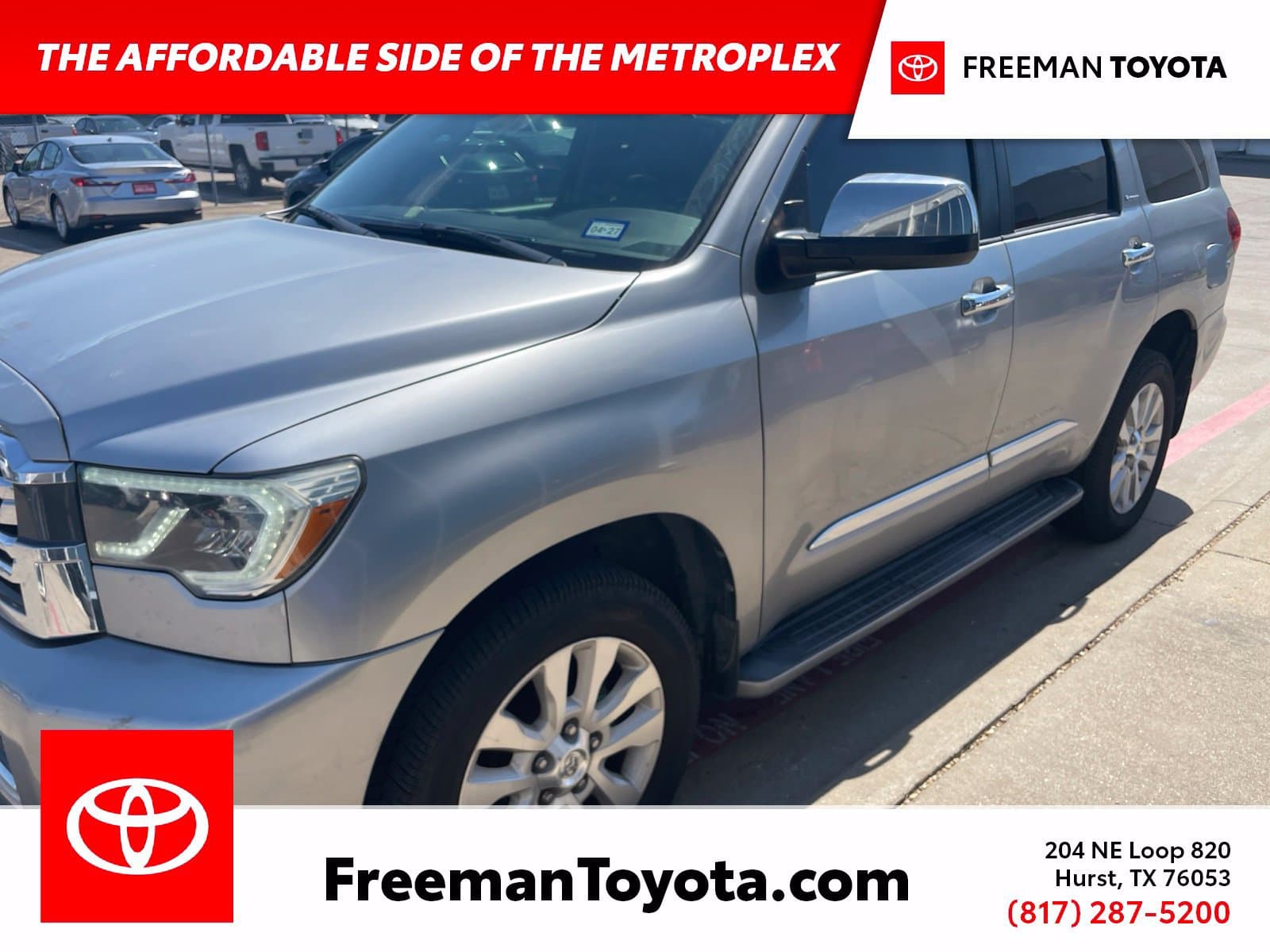 2019 Toyota Sequoia Platinum — photo 1 of 10