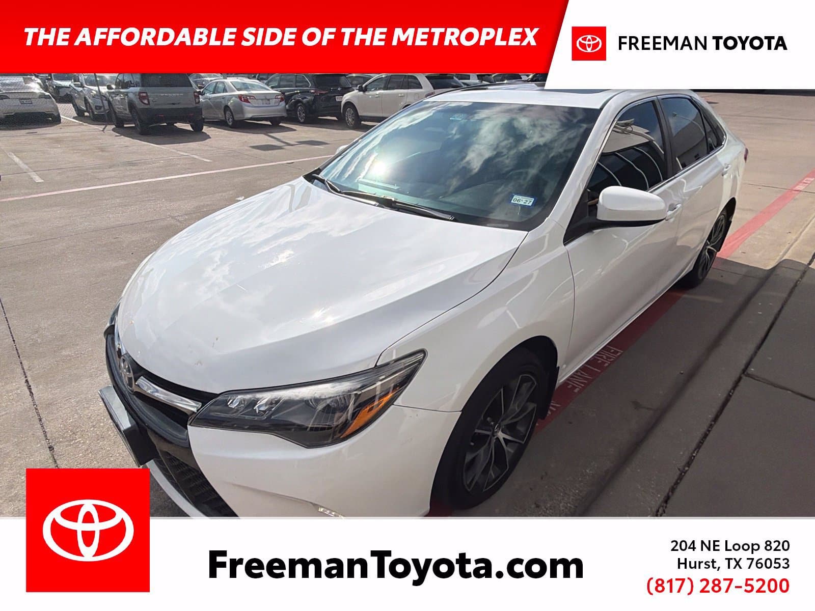 2016 Toyota Camry Base — photo 1 of 6