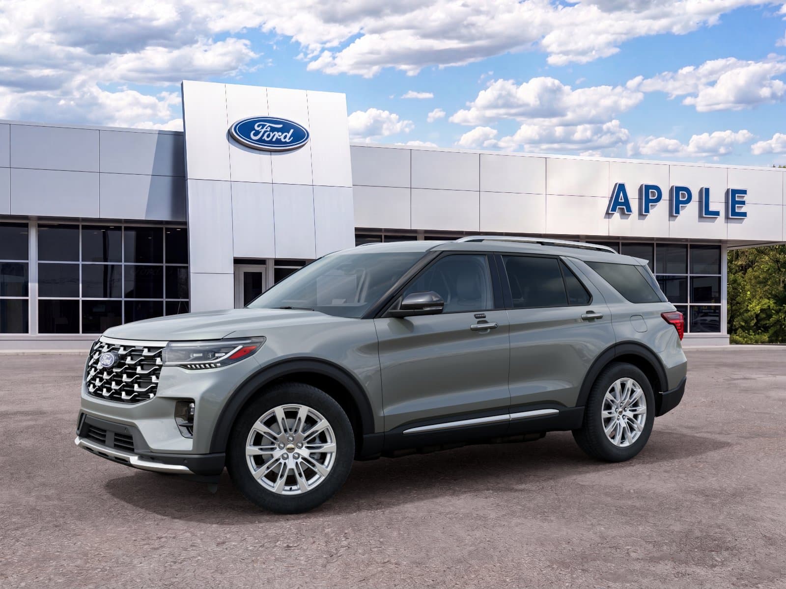 2027 Ford Explorer Platinum — photo 1 of 30